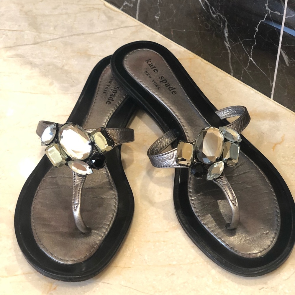 Kate Spade jeweled sandals